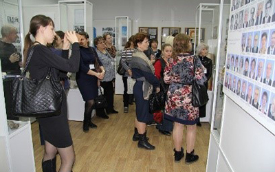 Посетители музея ОмГПУ