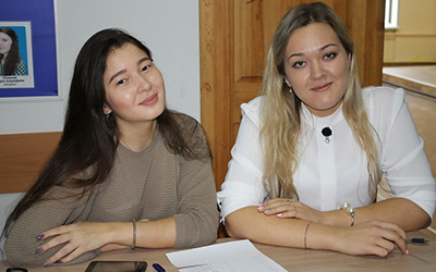Участники Всероссийского экономического диктанта в ОмГПУ