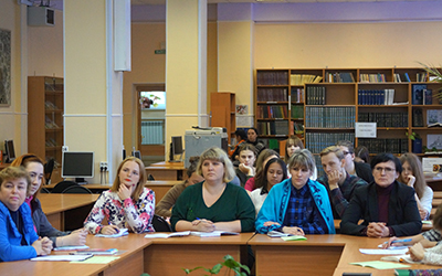 Преподаватели, магистранты, студенты ОмГПУ, а также представители Омской епархии