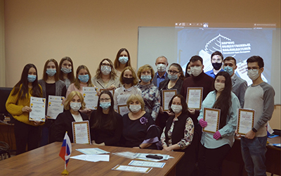 Волонтеры-наблюдатели ОмГПУ награждены благодарственными письмами Министерства образования Омской области
