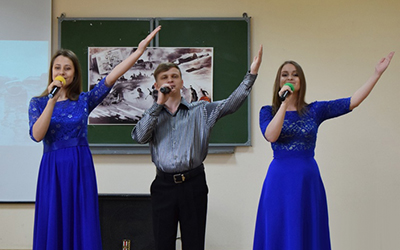 В ОмГПУ состоялся праздничный концерт «Помнит сердце, не забудет никогда!»