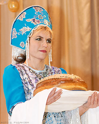 Хлеб-соль от Одесского района Омской области