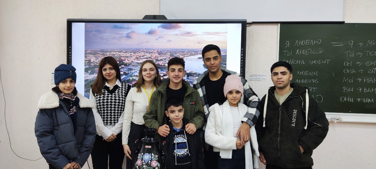 Russian Language Study Groups for Syrian Citizens at OSPU