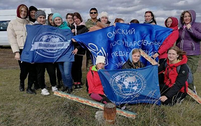 Омское региональное отделение РГО отмечает 145-летие