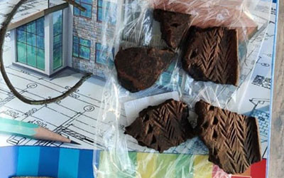 Раскопки кургана в Горьковском районе