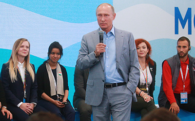 В.В. Путин на ВФМС