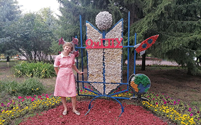 ОмГПУ представил цветочную композицию на юбилейной «Флоре»