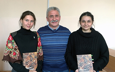 Студенты-филологи встретились с публицистом и писателем Сергеем Николаевичем Шкаевым