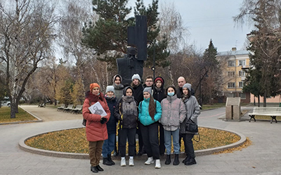 Студенты ОмГПУ прошлись «По следам Ф.М. Достоевского в Омске»
