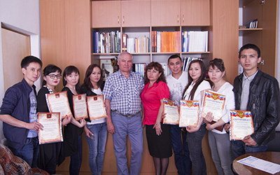 С выпускниками Республики Казахстан