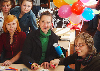 Студентки из Германии, будущие социальные педагоги: обмен опытом