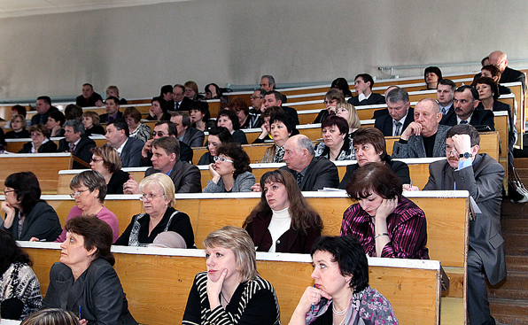 Участники омского регионального Совета по педагогическому образованию