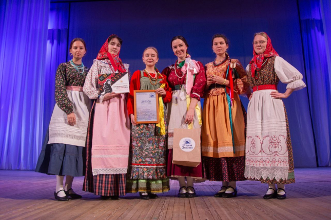 Фольклорный ансамбль ОмГПУ «Горлица» стал призером межрегионального конкурса «Егорий Зимний»