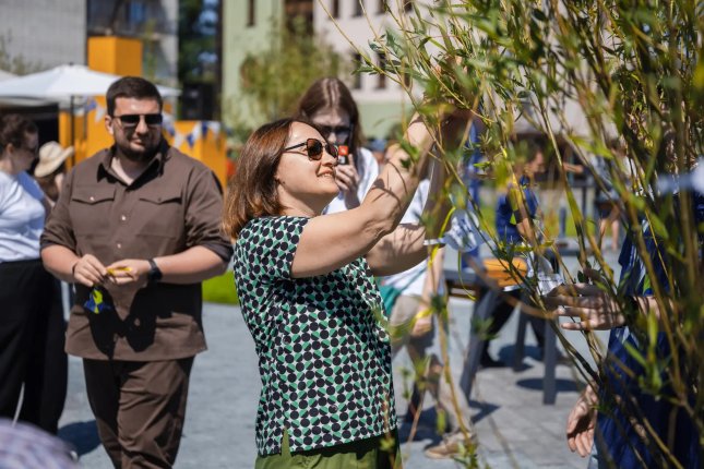 В Омске открылось новое зеленое пространство «Ветер в ивах»